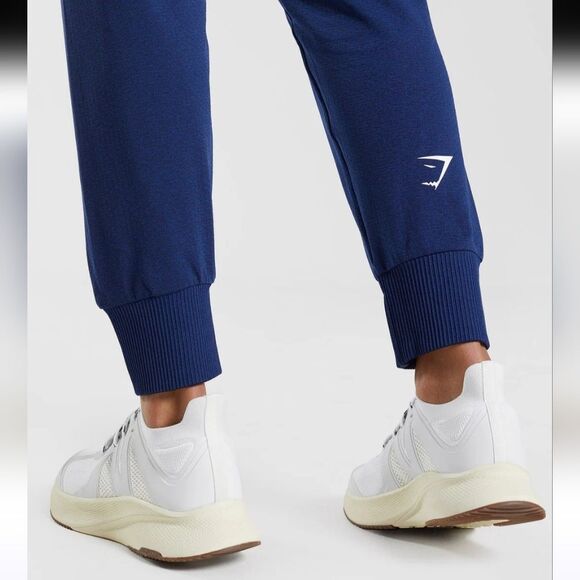 Gymshark Women't Lightweight Jogger Pants In Blue Size Medium - Picture 14 of 14